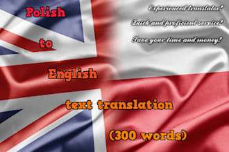 translate 300 words from polish to english