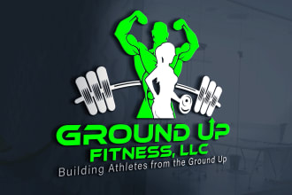 do creative gym, fitness, health and sports 3d logo