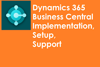do setup and implementation d365 business central and nav