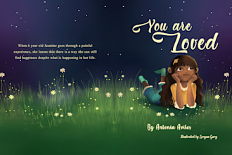 design an illustrated book cover