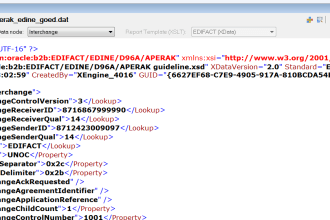 convert your edifact to xml document