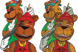 embroidery digitizing on complex designs in dst, pes files