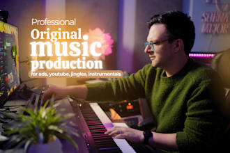 create original instrumental music for ads jingles youtube