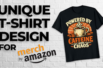 design merch by amazon t shirt and print on demand pod designs