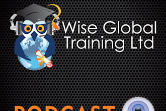 design a creative podcast cover art or banner best cover