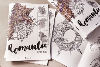 drawing a creative coloring book