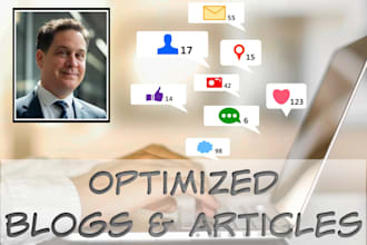 write SEO optimized blogs and articles