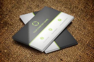 design a fully custom business card or stationary