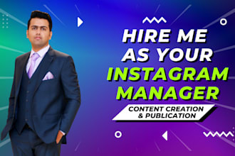 be your instagram manager for 7 days