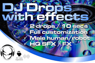 produce dj drops with effects