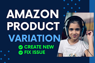 create amazon variation listing for your product