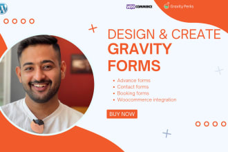 set up and design gravity form