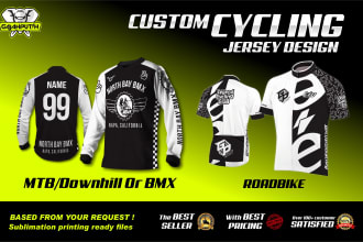 make custom cycling jersey design roadbike, bmx,mtb downhill