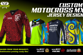 make motocross mx jersey design,mountain bike, bmx too