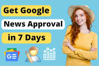 google news approval on your website in 8 days