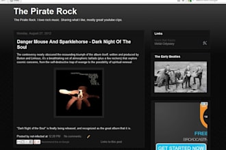 add a PR1 Music niche dofollow blogroll link