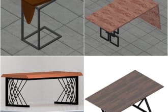 do 3d model or 2d drawing in autocad, inventor, solidworks