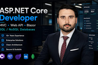 do asp dotnet core mvc web api blazor react angular sql or nosql dbs
