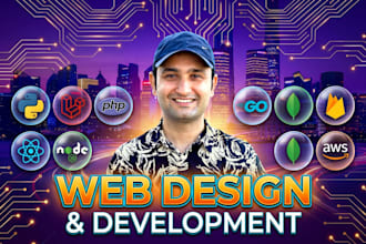 build rebuild custom website front end developer saas developer custom backend