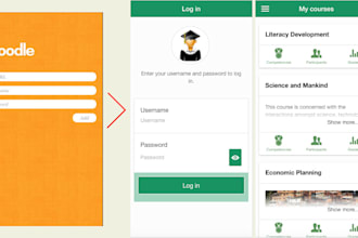 customize moodle app for android and ios