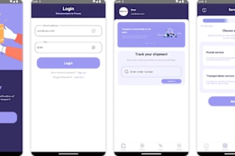 do courier app, parcel delivery app, route management