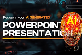 design or redesign your ai generated presentation