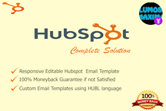 code hubspot responsive email template