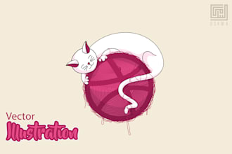 do custom vector illustration
