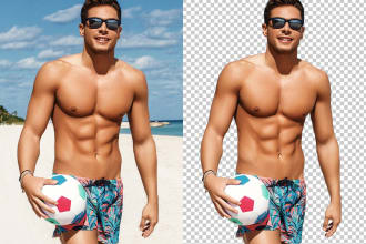 do photo background removal and cut out