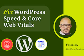improve wordpress speed and core web vitals