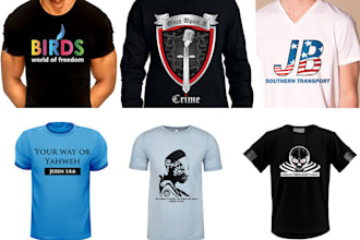 design tshirt hats mug artworks