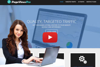 create traffic reseller business wordpress website
