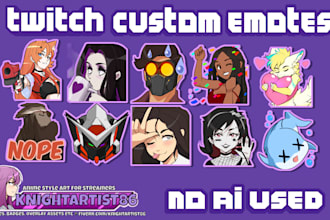 create custom twitch emotes