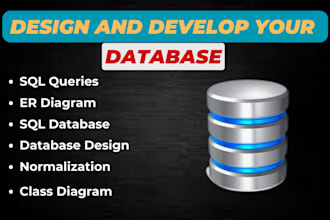 professionally design and develop your database