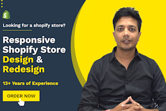 create a responsive shopify store design