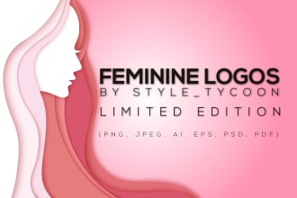 do powerful feminine logo