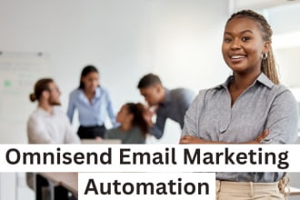 setup omnisend email marketing design and automation