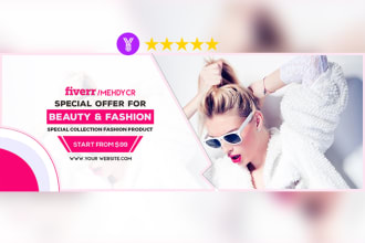 design facebook and youtube cover