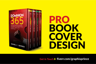 design an eye catching ebook or kindle cover with a bonus
