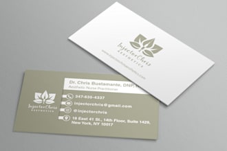 design professional business cards
