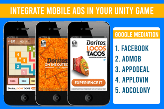 integrate google ads with mediation via gley plugin in unity