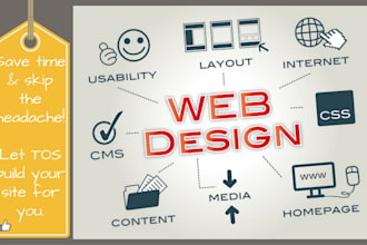 design a new website for you