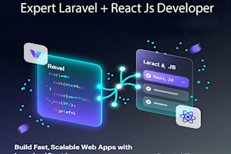 build modern web apps using laravel and react js
