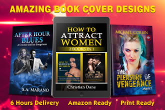 design professional ebook cover and paperback