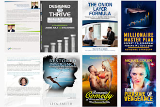 design professional ebook cover and paperback
