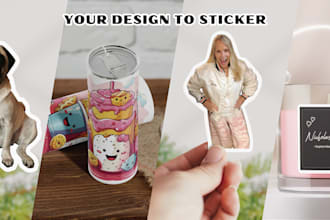 convert any design into sticker