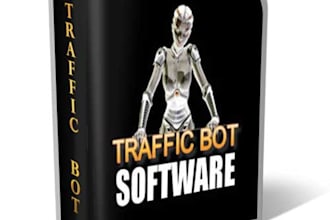 give you custom made traffic bot