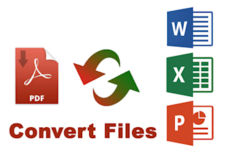 convert PDF to word