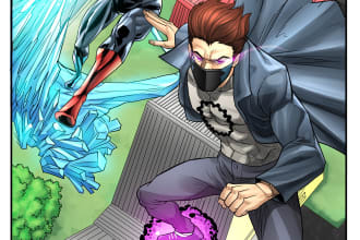 create an awesome comic books based on your script