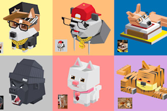 create voxel 2d character for your request